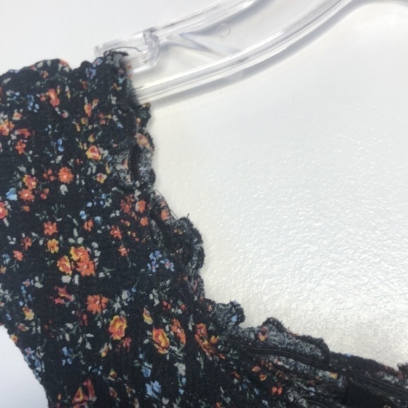 GYPSIES & MOONDUST FLORAL SPRING BABY DOLL DRESS SIZE XS - Picture 6 of 9